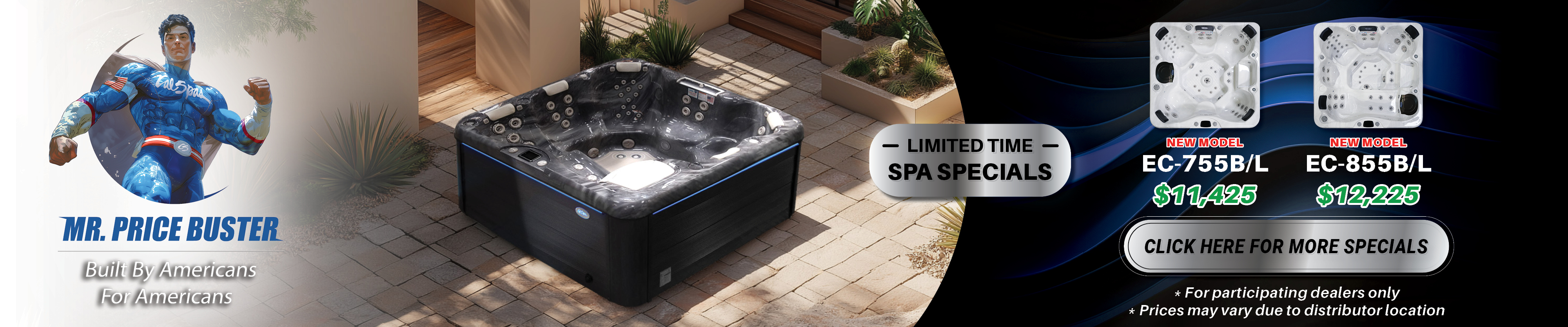 Calspas hot tub being used in a family setting - Bristol