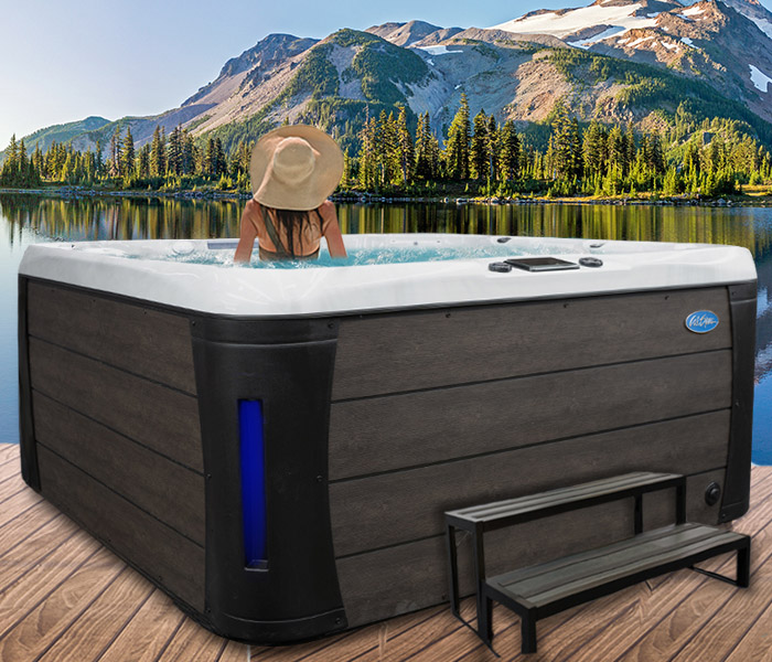 Calspas hot tub being used in a family setting - hot tubs spas for sale Bristol